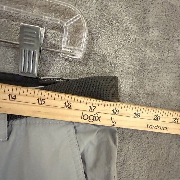 Columbia Pants 38x36 (Inseam 33) Omnishield Gray Zip Off Belted Shorts Hiking - Picture 8 of 11